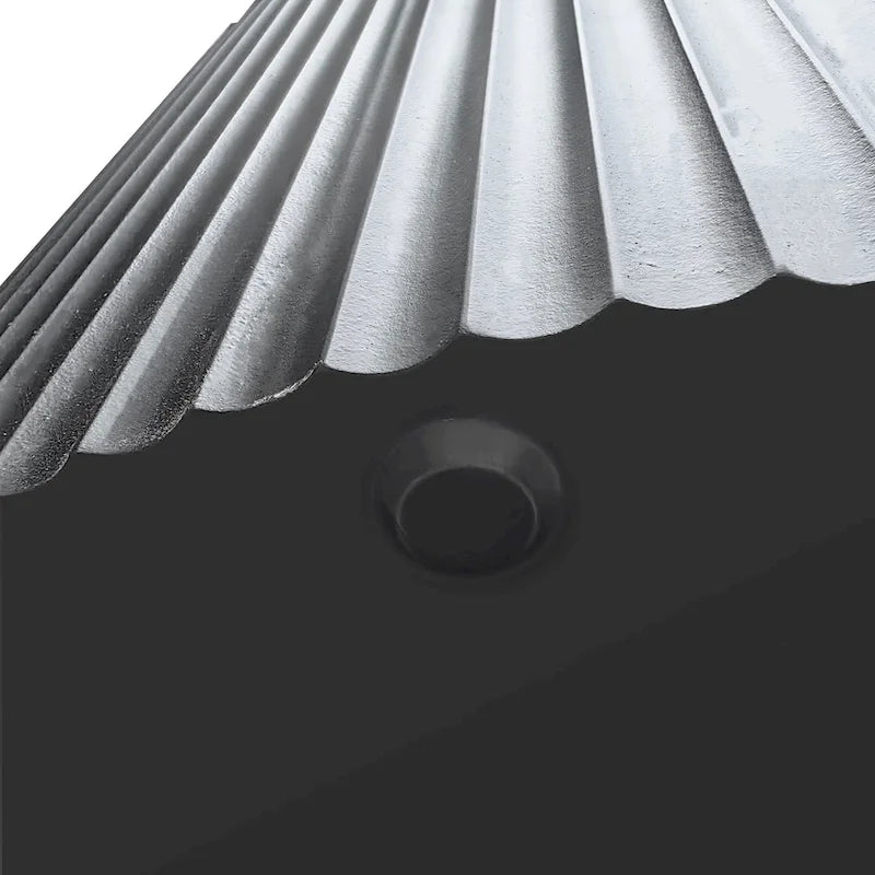 Ensemble de tables basses gigognes à rayures ondulées pour salon et chambre