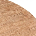 Table de salle à manger ronde Pengrove en bois de manguier