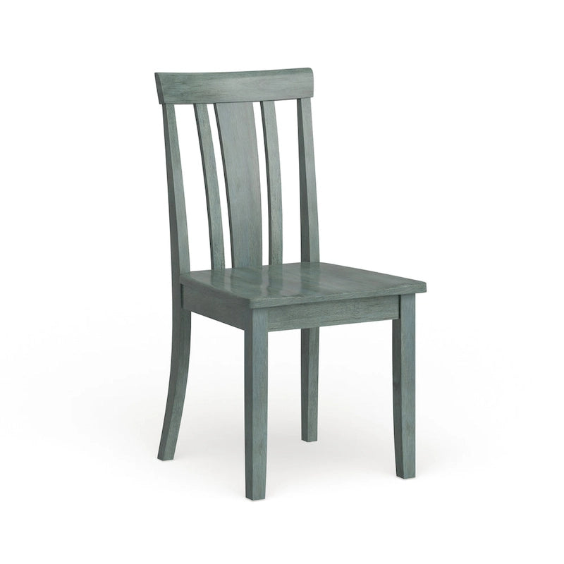 Chaises de salle à manger Wilmington II à dossier à lattes en bois par iNSPIRE Q Classic (ensemble de 2)