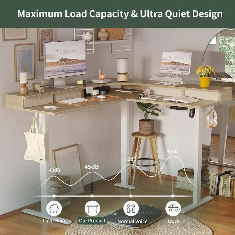 FEZIBO/Mobilier de bureau à domicile/Bois/Bureaux