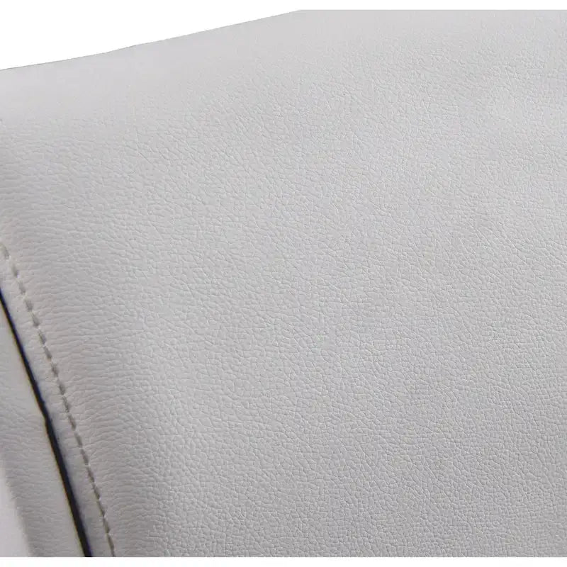 Lit plateforme capitonné en similicuir avec éclairage LED