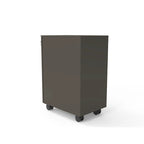 Classeur mobile à 3 tiroirs verrouillables Owen Urban en métal mat de Furniture of America