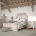 Palisade 5-Piece Antique White Bedroom Set