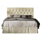 Lit plateforme capitonné Zachary