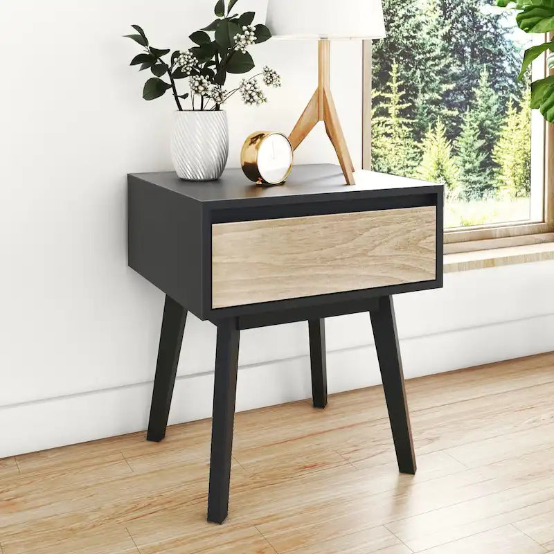 Table de chevet scandinave Max and Lily avec tiroir