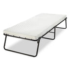 Lit pliant Onetan 14 pouces avec matelas en mousse à mémoire de forme luxueux, lit d'appoint portable