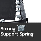 Lit pliant Onetan 14 pouces avec matelas en mousse à mémoire de forme luxueux, lit d'appoint portable