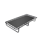 Lit pliant Onetan 14 pouces avec matelas en mousse à mémoire de forme luxueux, lit d'appoint portable