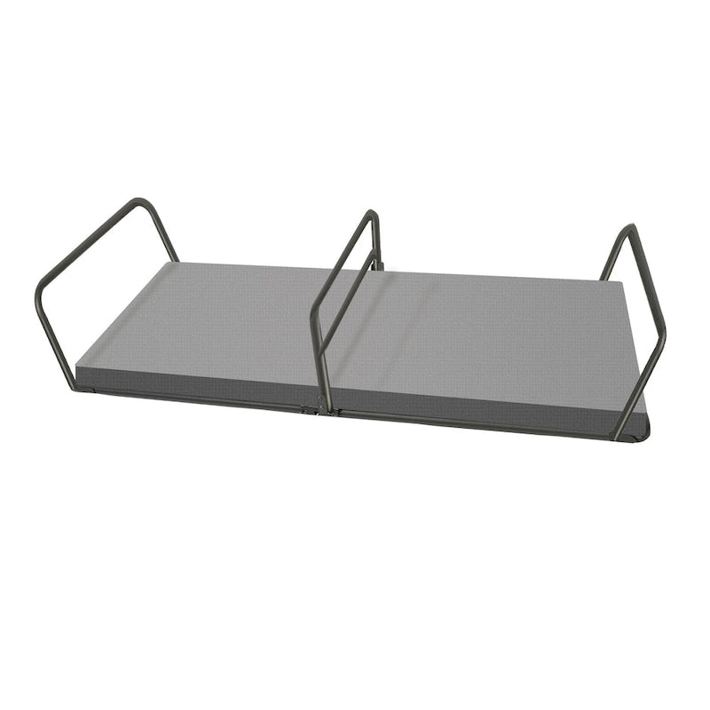 Lit pliant Onetan 14 pouces avec matelas en mousse à mémoire de forme luxueux, lit d'appoint portable