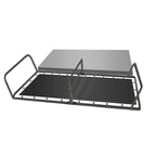 Lit pliant Onetan 14 pouces avec matelas en mousse à mémoire de forme luxueux, lit d'appoint portable