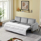 Canapé-lit d'angle réversible 88 avec rangement et méridienne (côté gauche/droite).