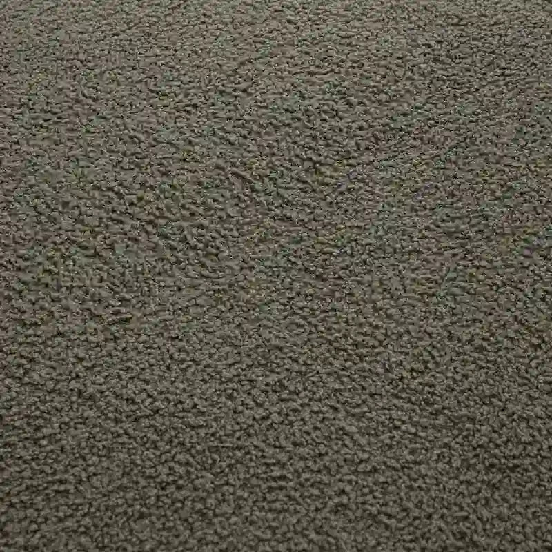 Canapé d'angle moderne en bouclette avec assise incurvée (orienté à droite)