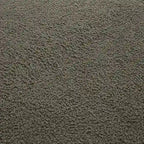 Canapé d'angle moderne en bouclette avec assise incurvée (orienté à droite)