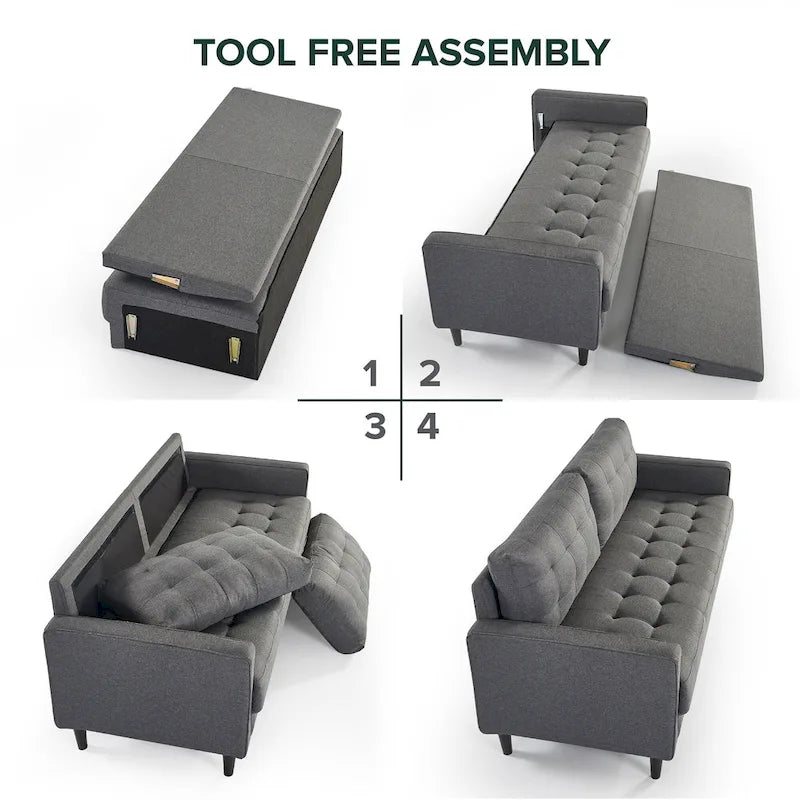 Canapé rembourré Priage par ZINUS