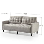 Canapé rembourré Priage par ZINUS