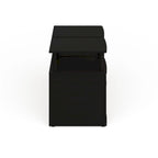 Table d'appoint de rangement Porch &amp; Den Mangin Black Utility Design
