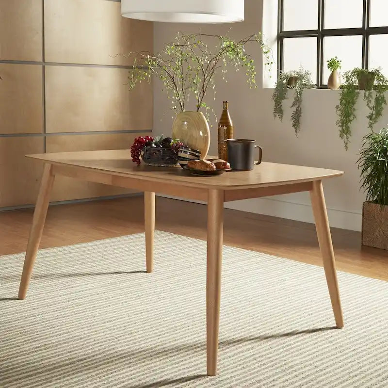 Ensemble de salle à manger conique en chêne norvégien et danois par iNSPIRE Q Modern