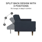 Futon en lin Marci Avenue Greene