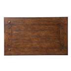 Table basse Sedona Kona Brown avec plateau en chêne massif