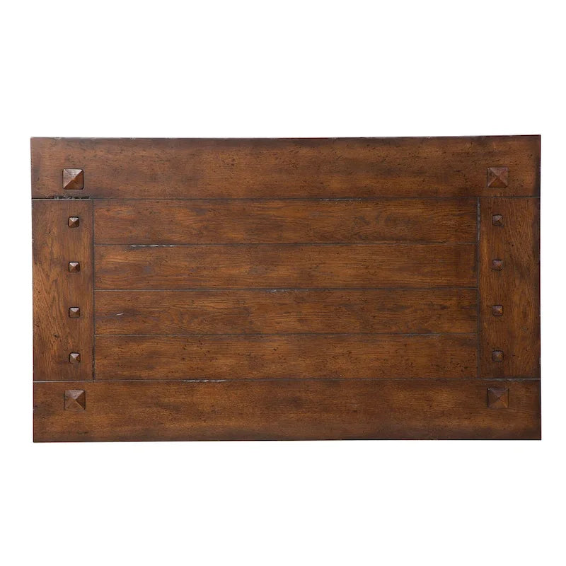 Table basse Sedona Kona Brown avec plateau en chêne massif