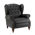 Fauteuil Alex Classic en cuir avec garniture cloutée par HULALA HOME