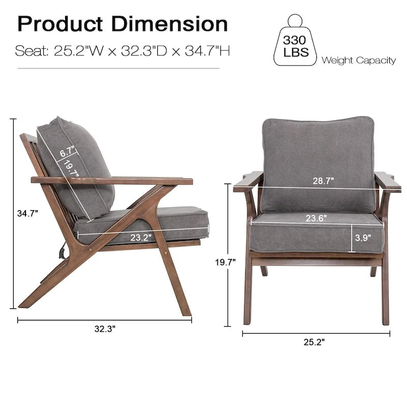 Fauteuil d'appoint, fauteuil de salon, fauteuil moderne du milieu du siècle, fauteuil de lecture d'appoint avec accoudoir.