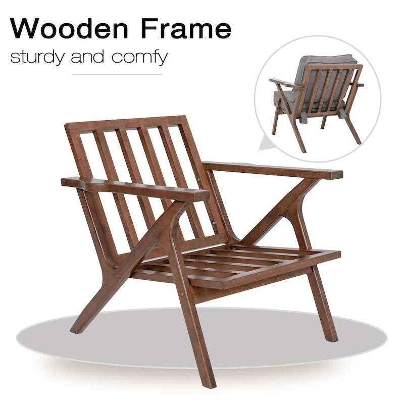 Fauteuil d'appoint, fauteuil de salon, fauteuil moderne du milieu du siècle, fauteuil de lecture d'appoint avec accoudoir.