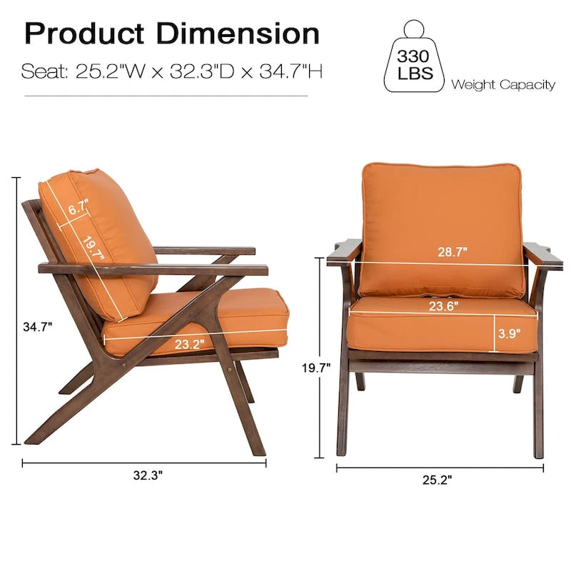 Fauteuil d'appoint, fauteuil de salon, fauteuil moderne du milieu du siècle, fauteuil de lecture d'appoint avec accoudoir.