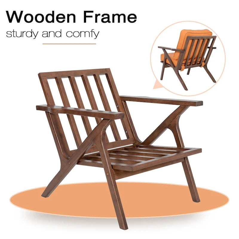 Fauteuil d'appoint, fauteuil de salon, fauteuil moderne du milieu du siècle, fauteuil de lecture d'appoint avec accoudoir.