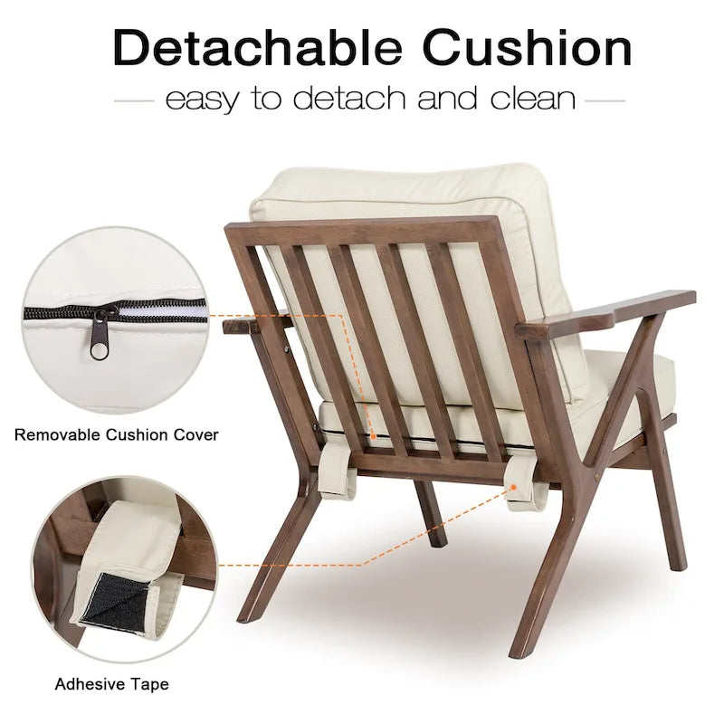 Fauteuil d'appoint, fauteuil de salon, fauteuil moderne du milieu du siècle, fauteuil de lecture d'appoint avec accoudoir.