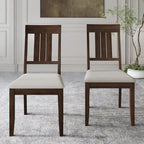 Ensemble de salle à manger classique en bois 7 pièces CraftPorch