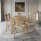 Ensemble de salle à manger classique en bois 7 pièces CraftPorch