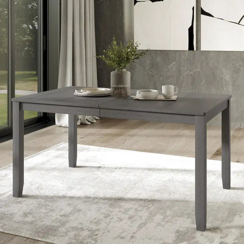 Ensemble de salle à manger classique en bois 7 pièces CraftPorch