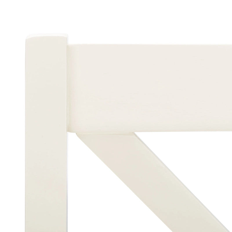 Chaises de salle à manger SAFAVIEH Lulla Farmhouse à dossier croisé (lot de 2) - 46,7 cm (L) x 50,5 cm (l) x 94 cm (H) - 18L x 20P x 37H