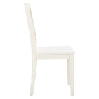 Chaises de salle à manger SAFAVIEH Lulla Farmhouse à dossier croisé (lot de 2) - 46,7 cm (L) x 50,5 cm (l) x 94 cm (H) - 18L x 20P x 37H