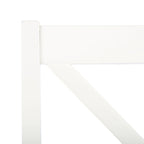 Chaises de salle à manger SAFAVIEH Lulla Farmhouse à dossier croisé (lot de 2) - 46,7 cm (L) x 50,5 cm (l) x 94 cm (H) - 18L x 20P x 37H