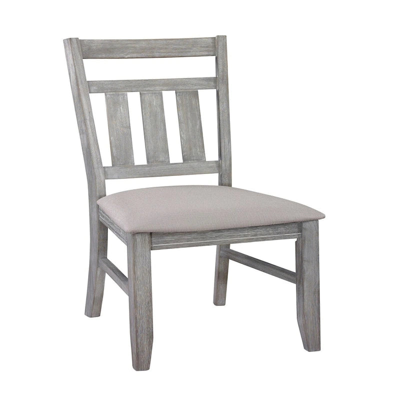 Ensemble de salle à manger 7 pièces Chester Rustic Wood Farmhouse