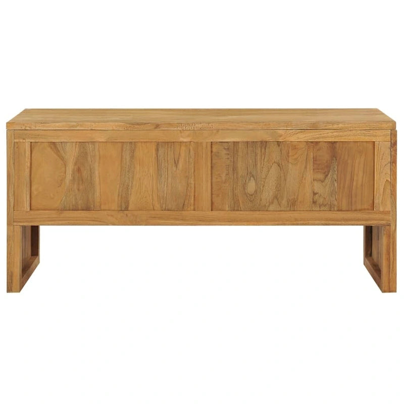 Meuble TV vidaXL 39,4 x 13,8 x 17,7 cm en bois massif de teck