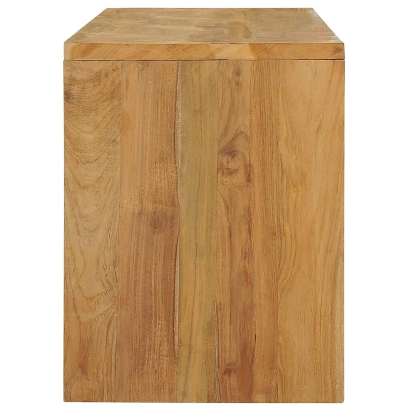 Meuble TV vidaXL 39,4 x 13,8 x 17,7 cm en bois massif de teck