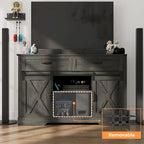 Meuble bar Royalcraft de 132 cm avec casier à vin et grand espace de rangement