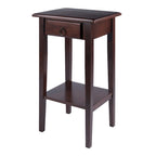 Regalia Accent, Side Table, Walnut - 17W x 14D x 29.50H