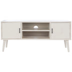 Meuble TV multimédia SAFAVIEH Maegan style milieu du siècle avec rangement - 120 cm (L) x 40 cm (P) x 51 cm (H)