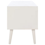 Meuble TV multimédia SAFAVIEH Maegan style milieu du siècle avec rangement - 120 cm (L) x 40 cm (P) x 51 cm (H)