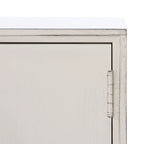 Meuble TV multimédia SAFAVIEH Maegan style milieu du siècle avec rangement - 120 cm (L) x 40 cm (P) x 51 cm (H)