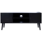 Meuble TV multimédia SAFAVIEH Maegan style milieu du siècle avec rangement - 120 cm (L) x 40 cm (P) x 51 cm (H)