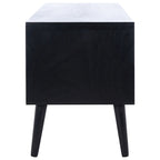 Meuble TV multimédia SAFAVIEH Maegan style milieu du siècle avec rangement - 120 cm (L) x 40 cm (P) x 51 cm (H)