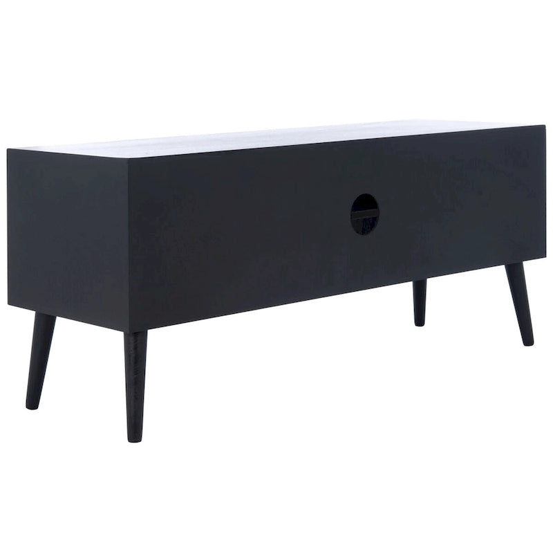 Meuble TV multimédia SAFAVIEH Maegan style milieu du siècle avec rangement - 120 cm (L) x 40 cm (P) x 51 cm (H)