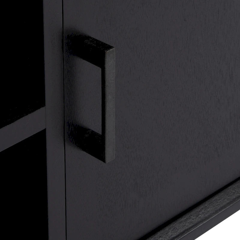 Meuble TV multimédia SAFAVIEH Maegan style milieu du siècle avec rangement - 120 cm (L) x 40 cm (P) x 51 cm (H)