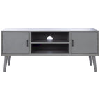 Meuble TV multimédia SAFAVIEH Maegan style milieu du siècle avec rangement - 120 cm (L) x 40 cm (P) x 51 cm (H)