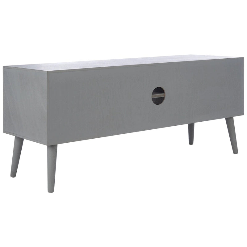 Meuble TV multimédia SAFAVIEH Maegan style milieu du siècle avec rangement - 120 cm (L) x 40 cm (P) x 51 cm (H)